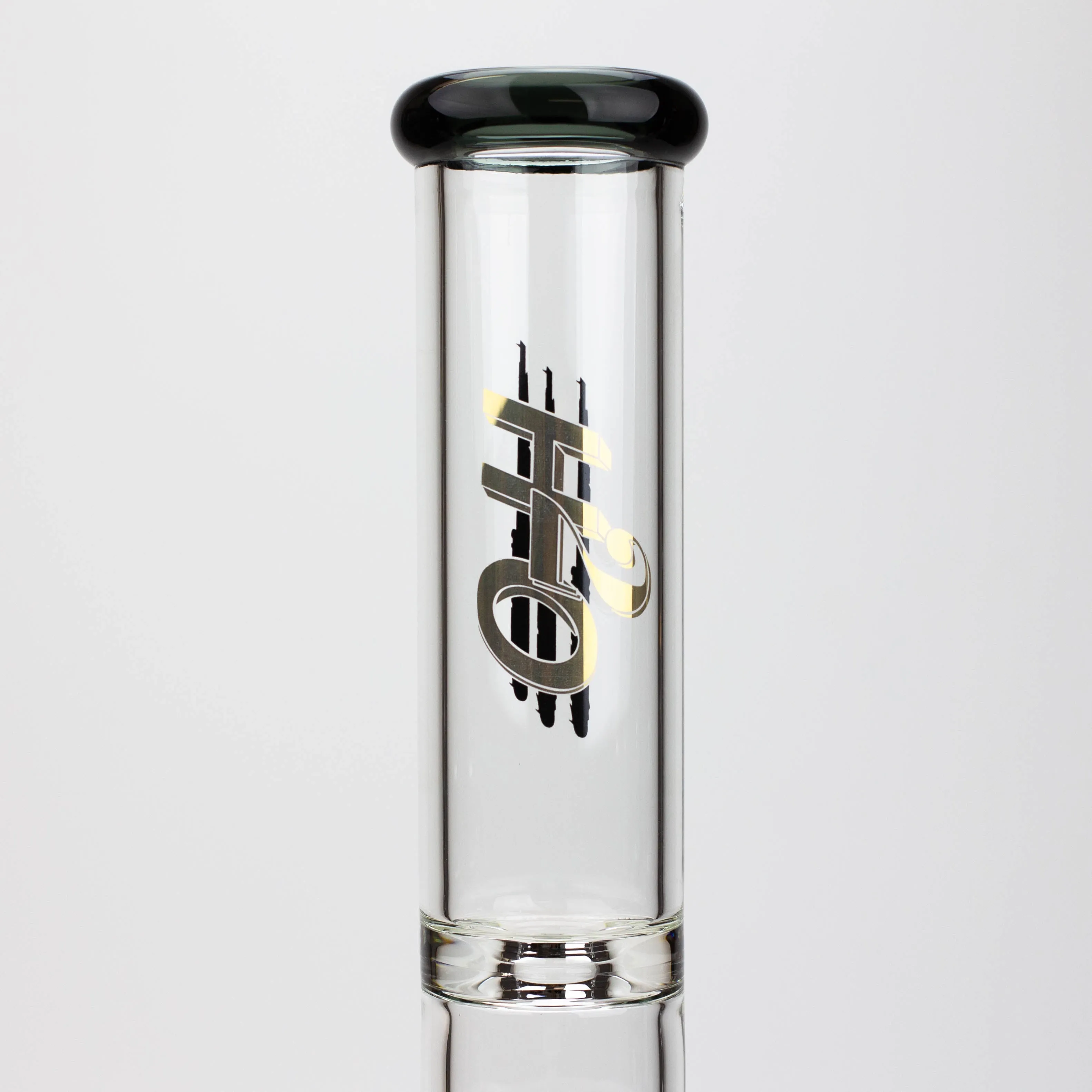 17.5" H2O Glass Water Bong with Showerhead Percolator