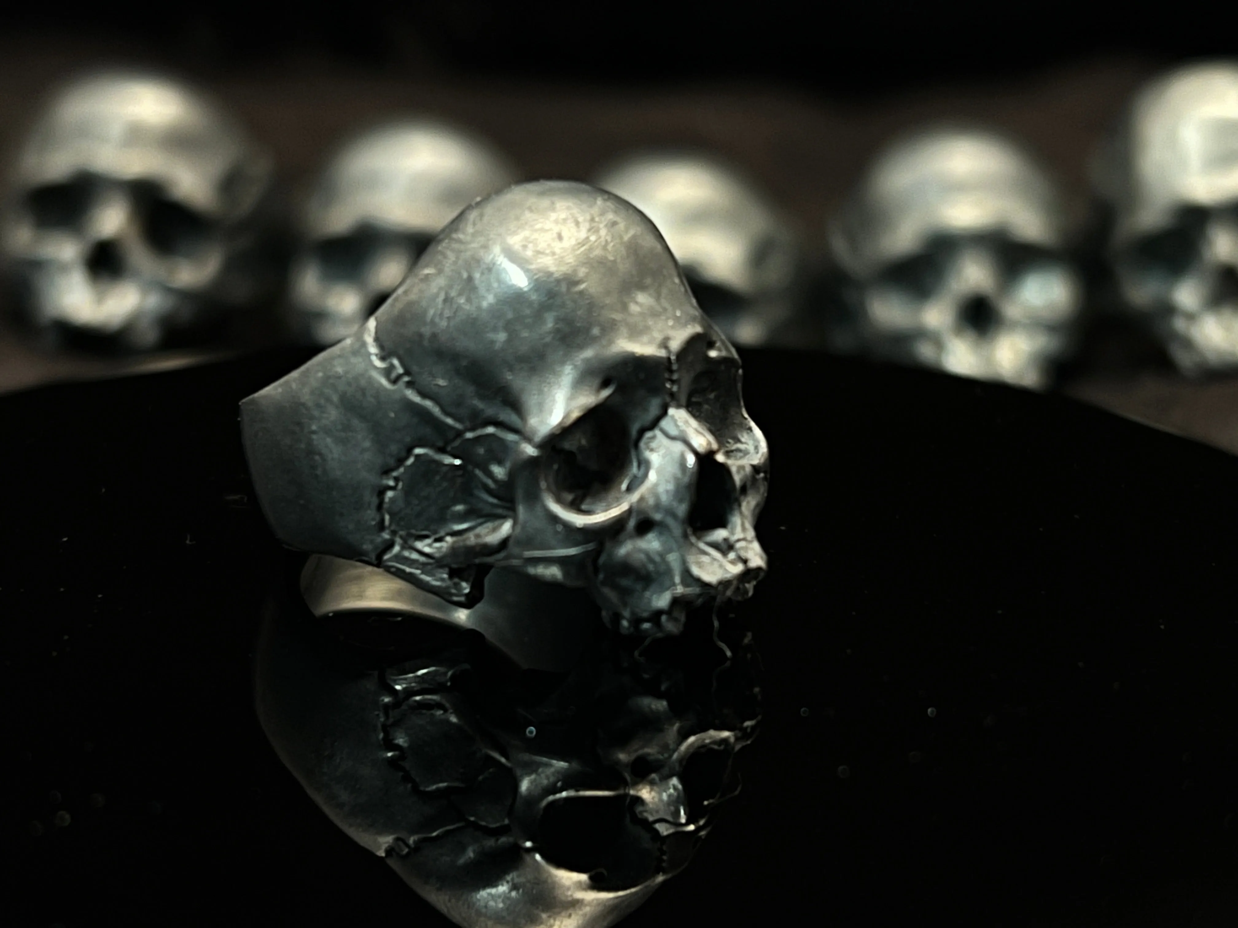 925 Silver Skull Ring