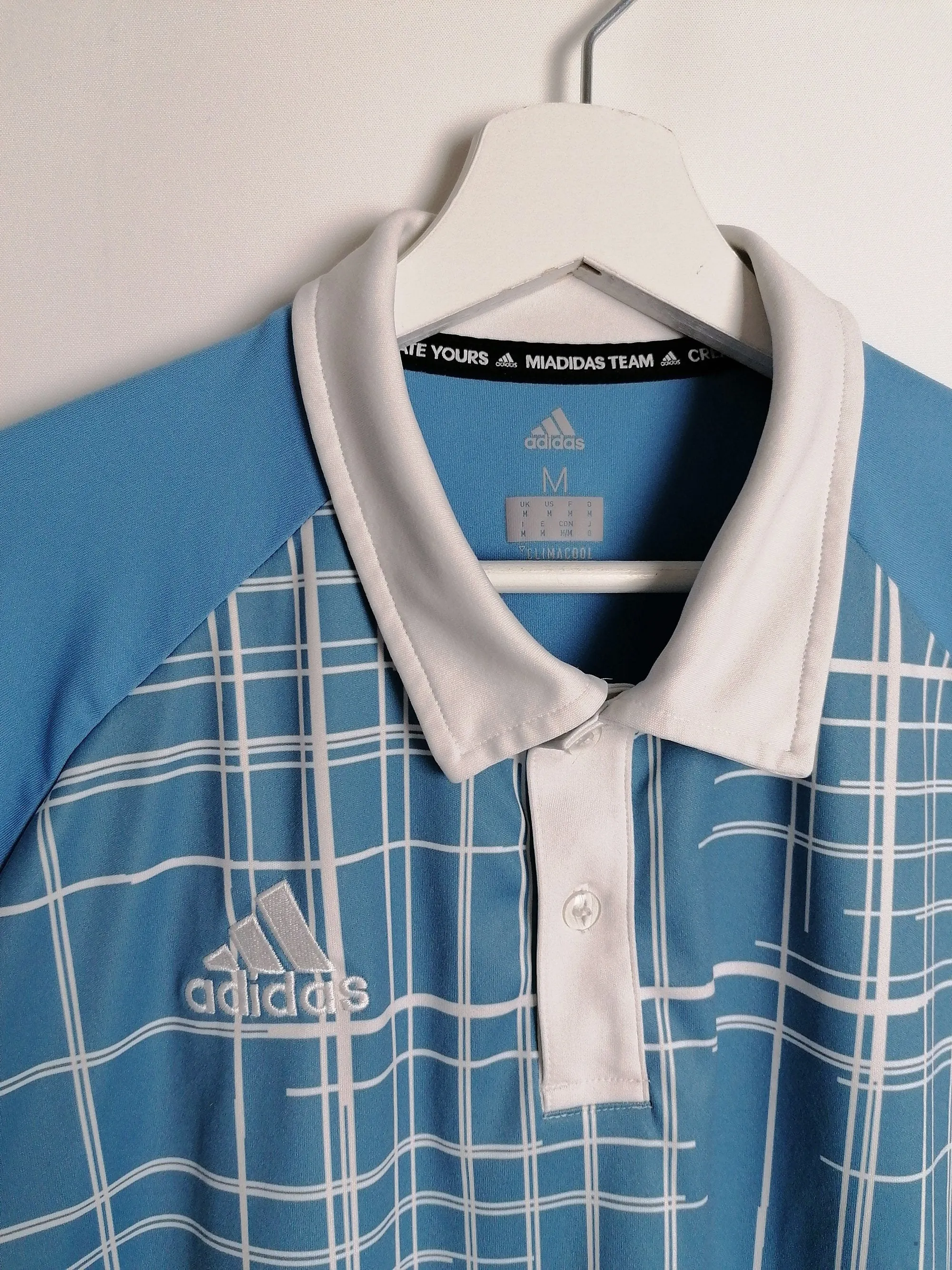 ADIDAS Y2K Miadidas Team Football Jersey - size M