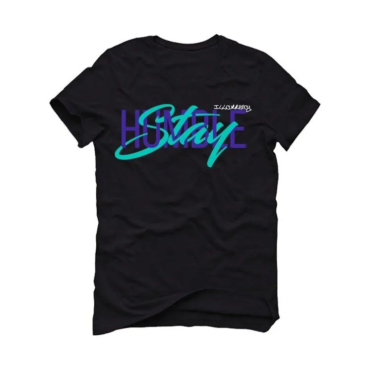 Air Jordan 5 "Alternate Grape" Black T-Shirt (Stay Humble)