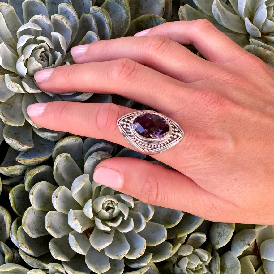 Amethyst Ring - Omana