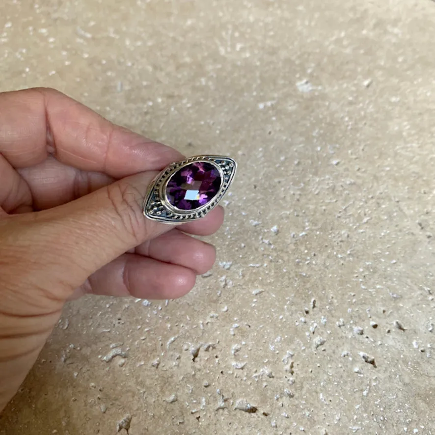 Amethyst Ring - Omana