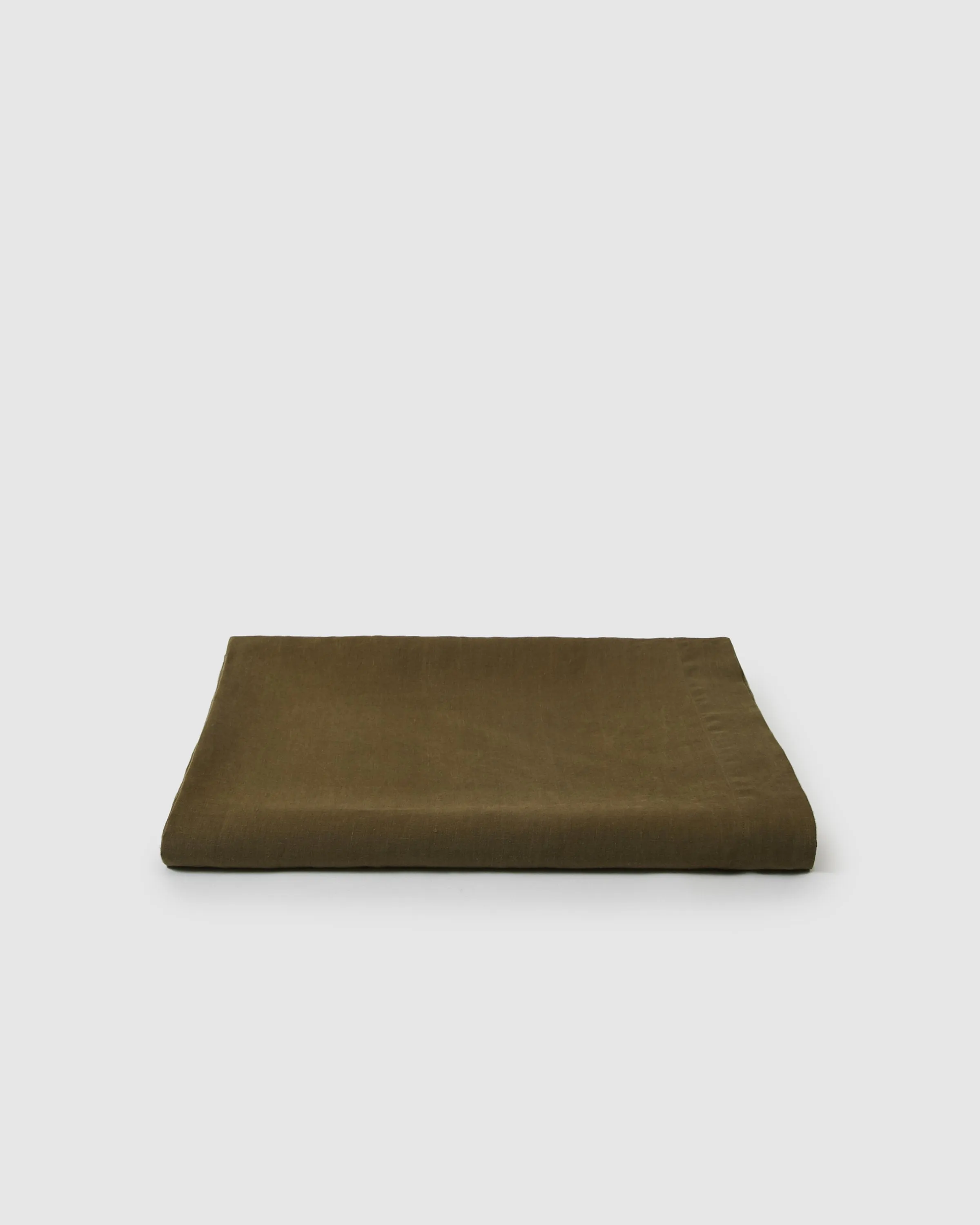 Babette Linen Tablecloth - Moss