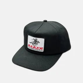 Baker - Stallion Snapback Cap - Black