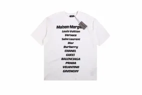 Balenciaga Designer Names T-Shirt