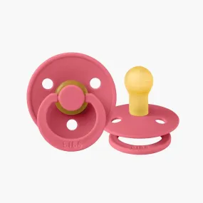 Bibs Colour Dummies - Coral -(2 pack)