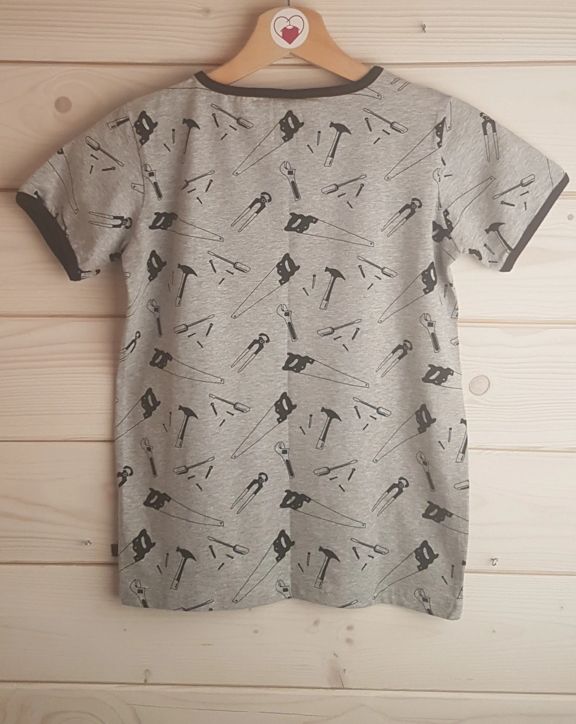 Black & Grey T-shirt (11-12 years)