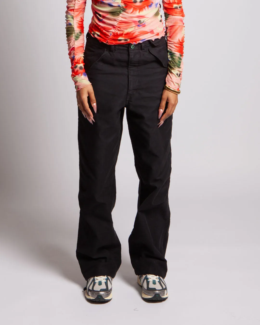 Brain Dead Moleskin Cloth Pant Black