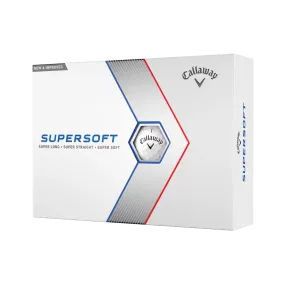 Callaway Supersoft 2023 Golf Balls - White