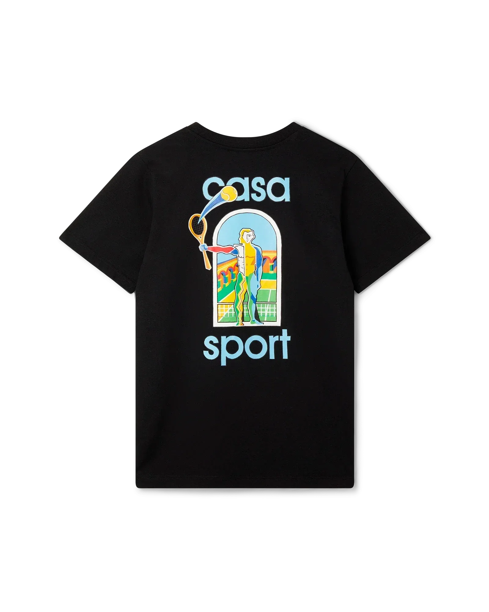 Casablanca Le Jeu Colore Printed T-Shirt 'Black'