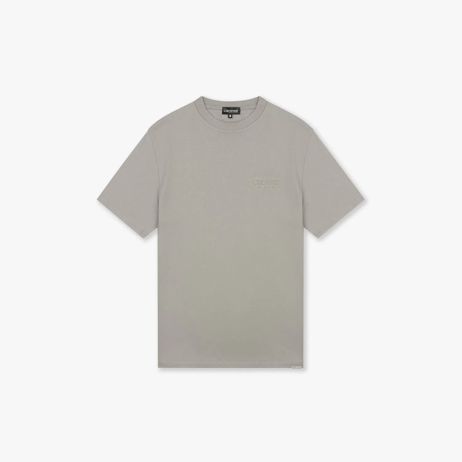 CROYEZ ABSTRACT T-SHIRT - VINTAGE GREY