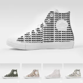 Cut & Sew (Create Your Own) - Converse All Star Hi Custom