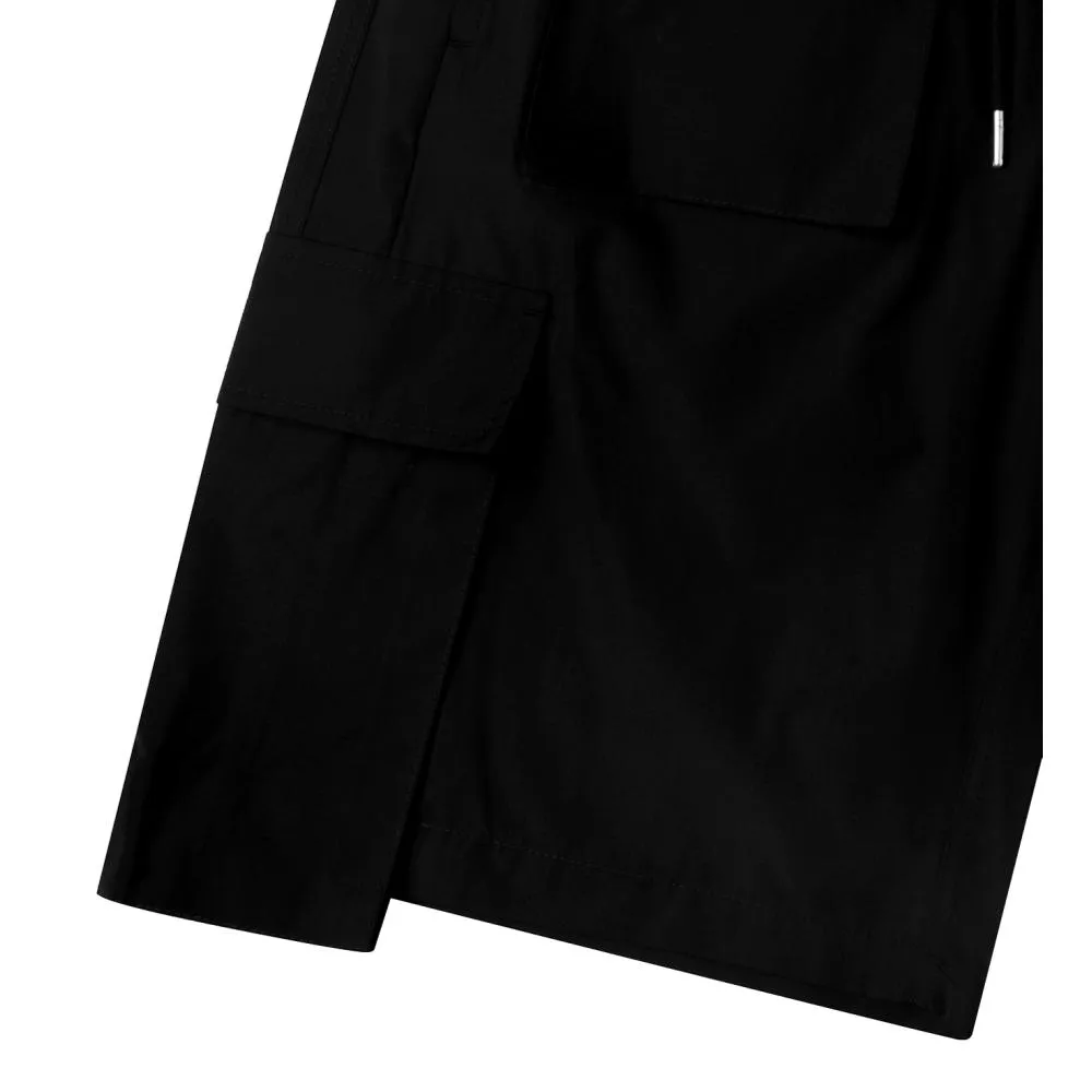 DPLS BLURRY POCKETS SHORTS-BLACK