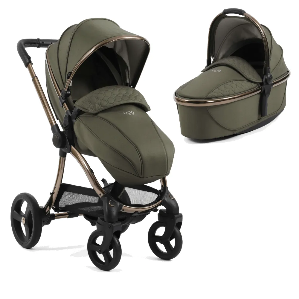 Egg 3 Luxury Cabriofix i-Size Travel System - Hunters Green