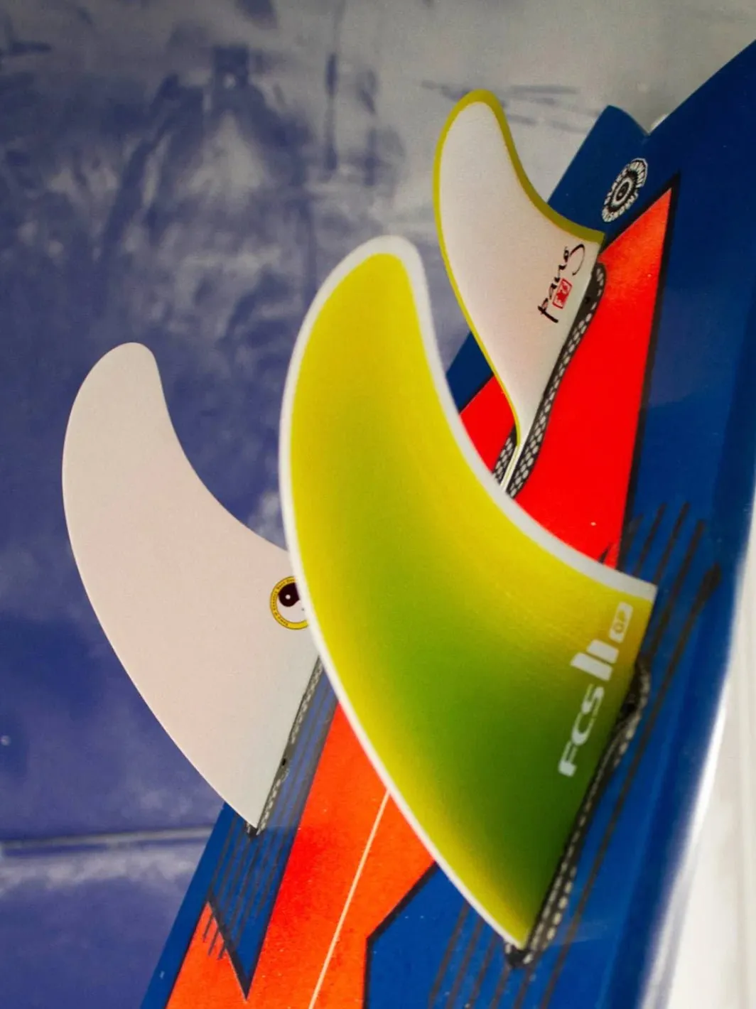 FCS II T&C Surf Twin Fins   Stabiliser Glenn Pang