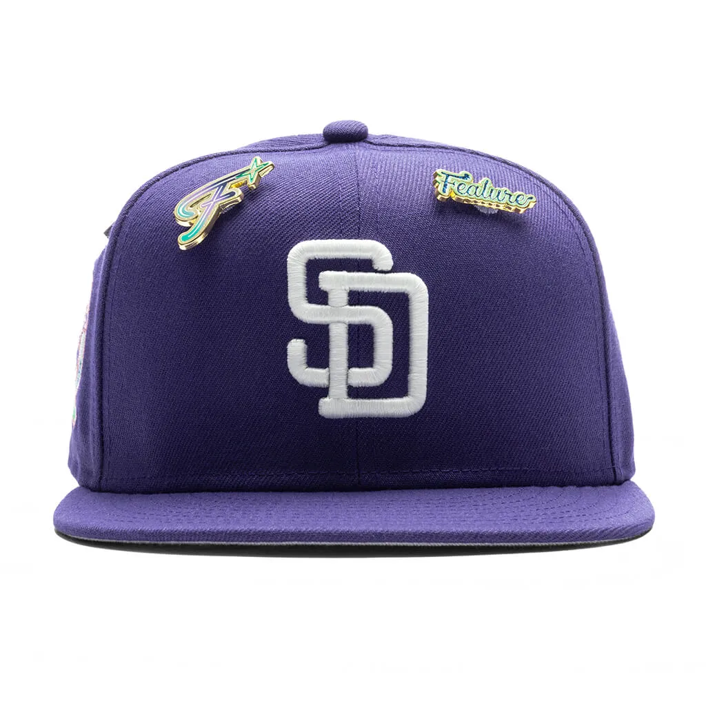 Feature x New Era Northern Lights 59FIFTY Fitted - San Diego Padres