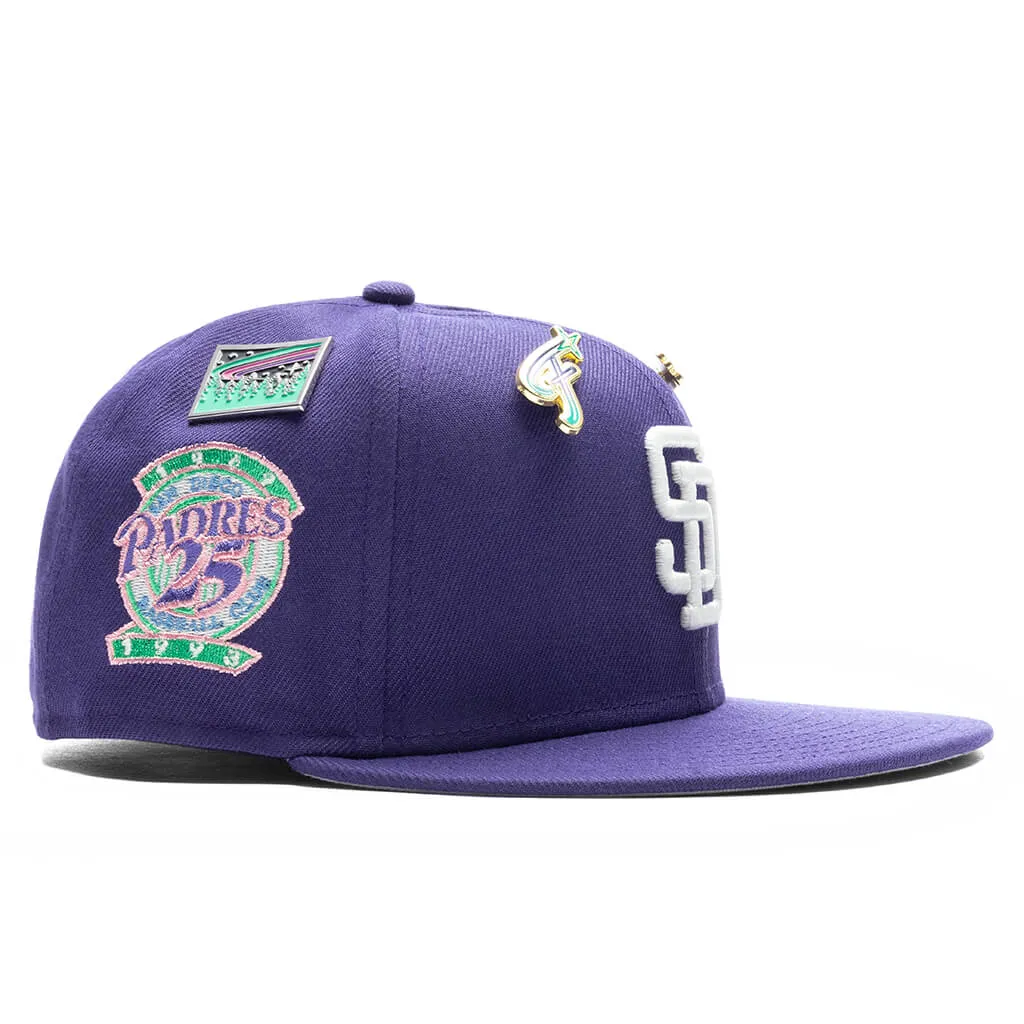 Feature x New Era Northern Lights 59FIFTY Fitted - San Diego Padres