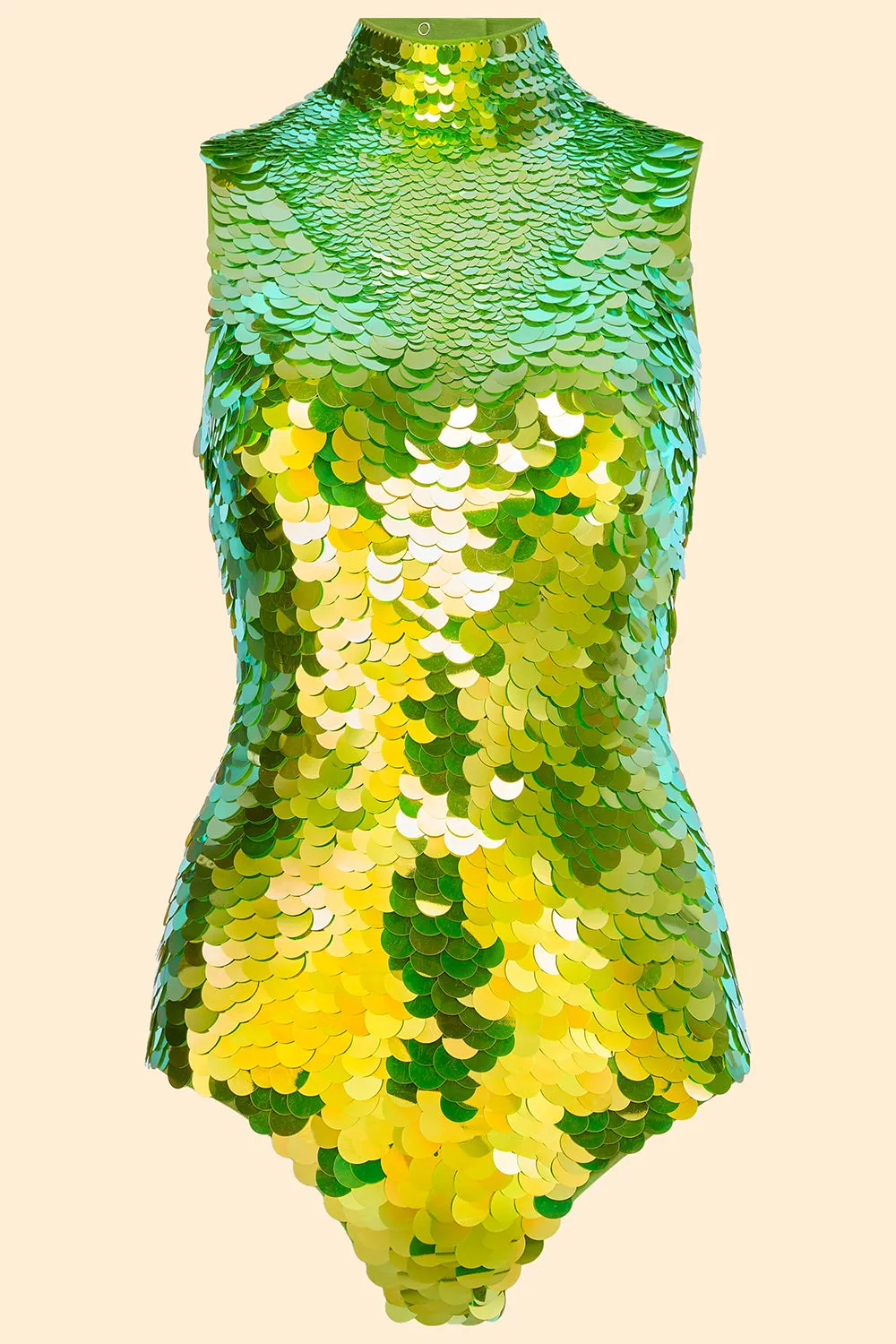 FIFI SEQUIN LEOTARD - MANTIS