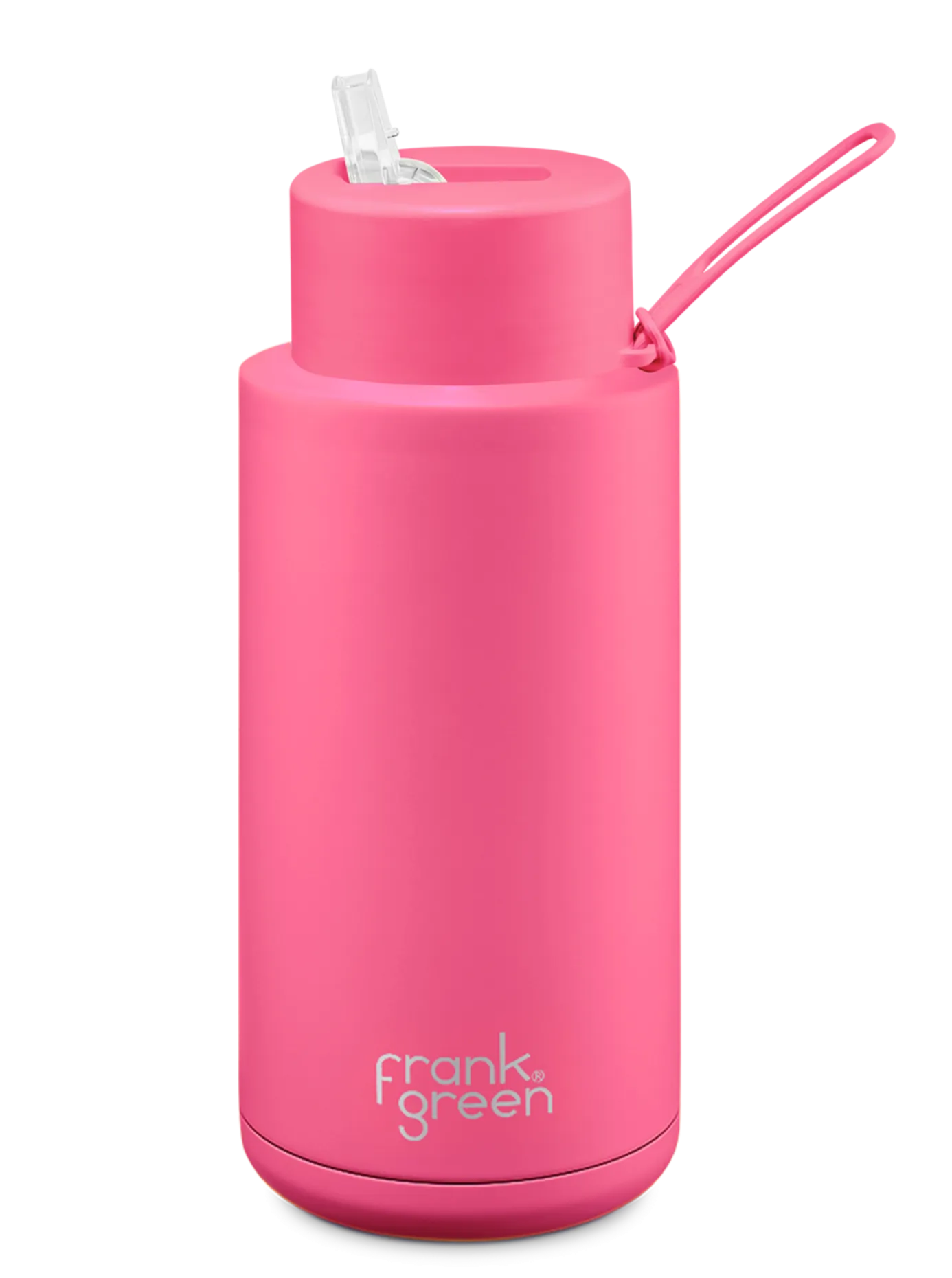 frank green 1L Ceramic Reusable Bottle with Straw Lid 34oz