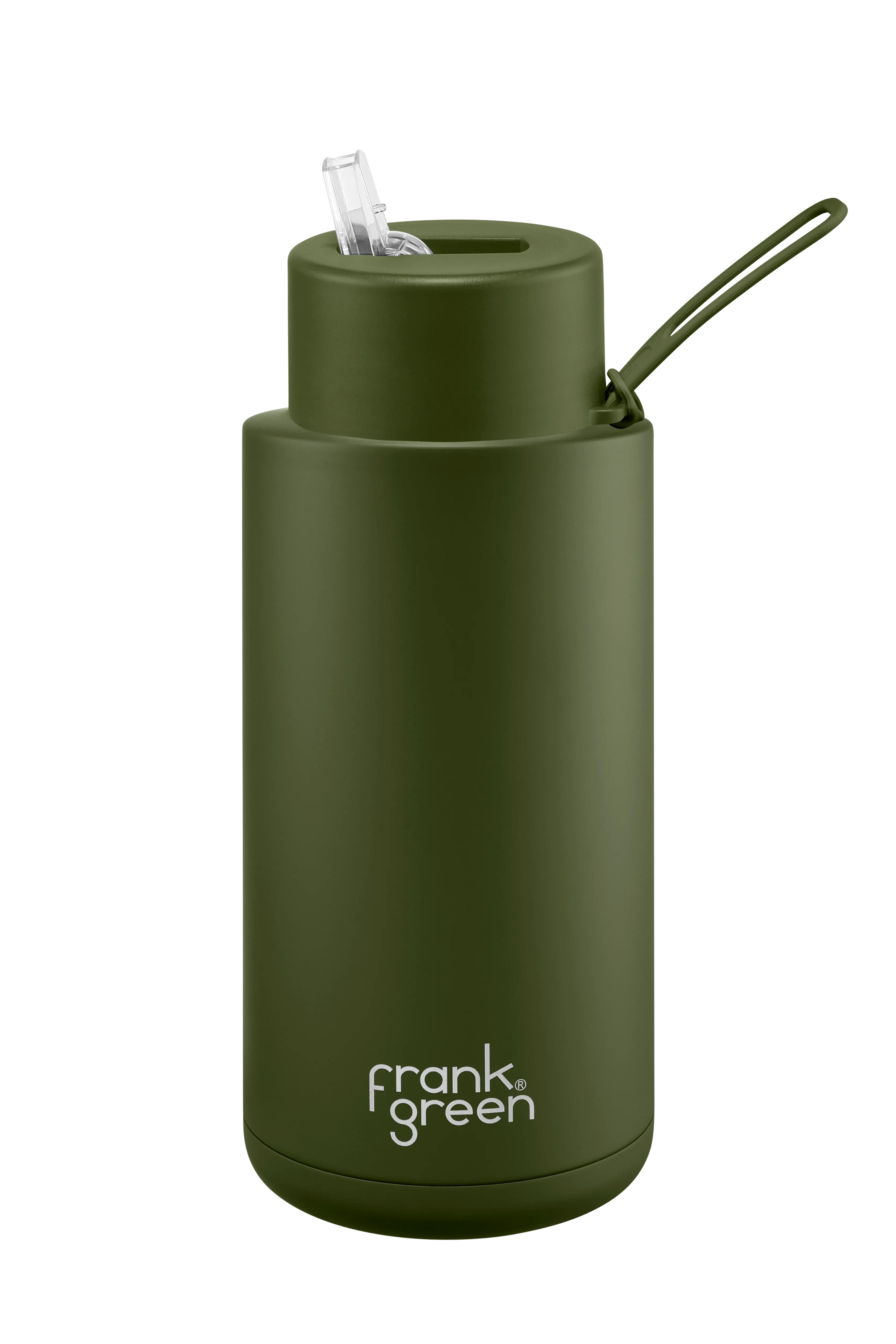 frank green 1L Ceramic Reusable Bottle with Straw Lid 34oz