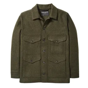 Giubbino Uomo Filson Mackinaw Wool Cruiser Verde