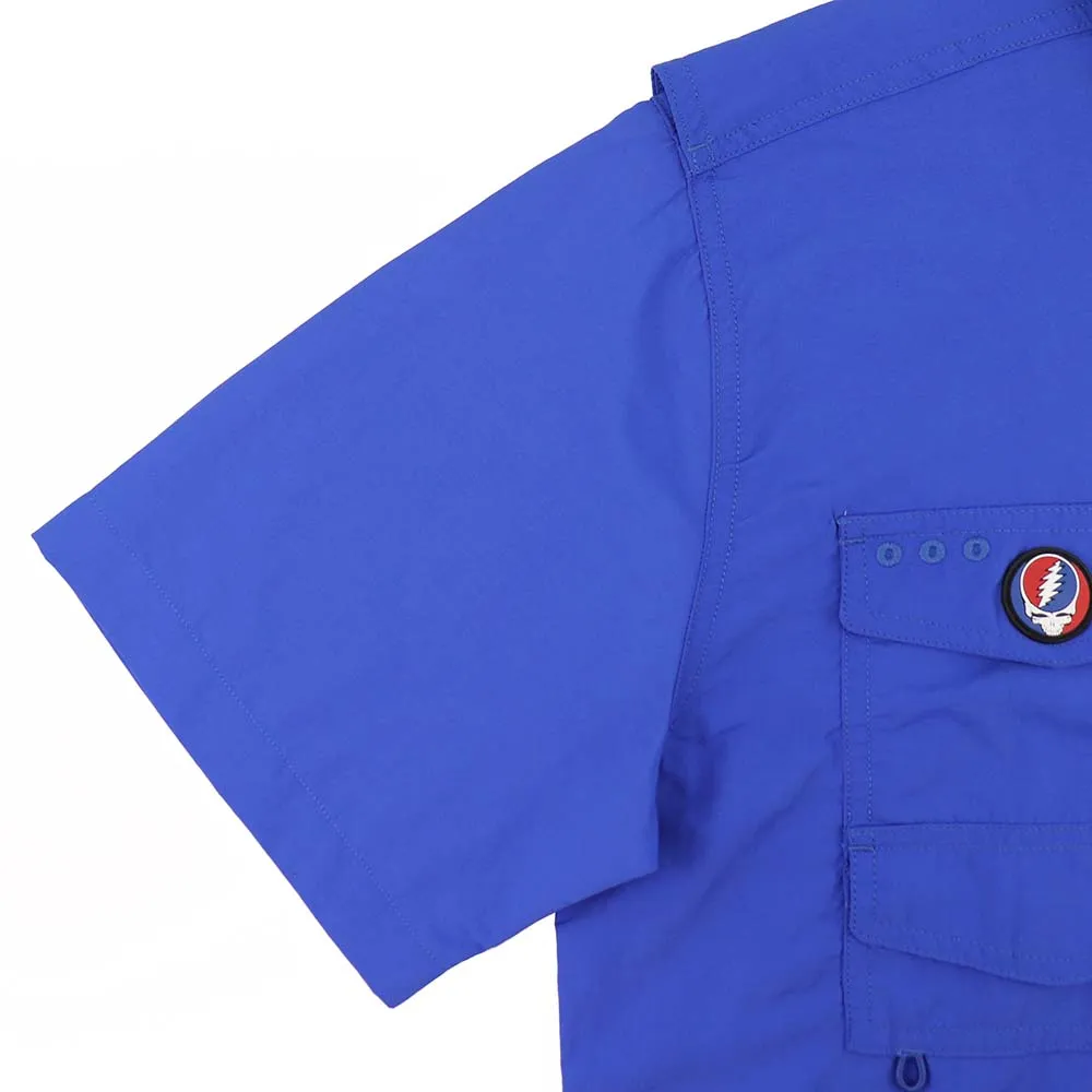 Grateful Dead | Outdoor Button Down | Royal Stealie