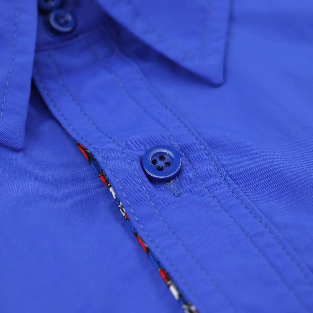 Grateful Dead | Outdoor Button Down | Royal Stealie