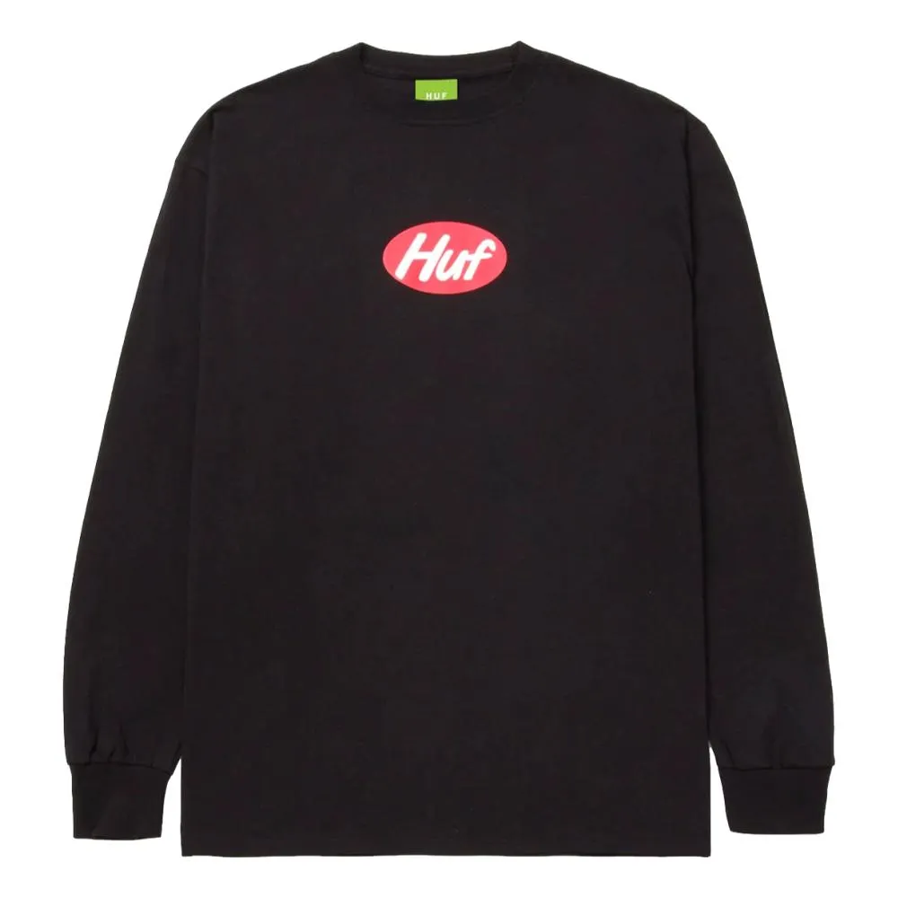 HUF CEREAL KILLER L/S TEE-BLACK