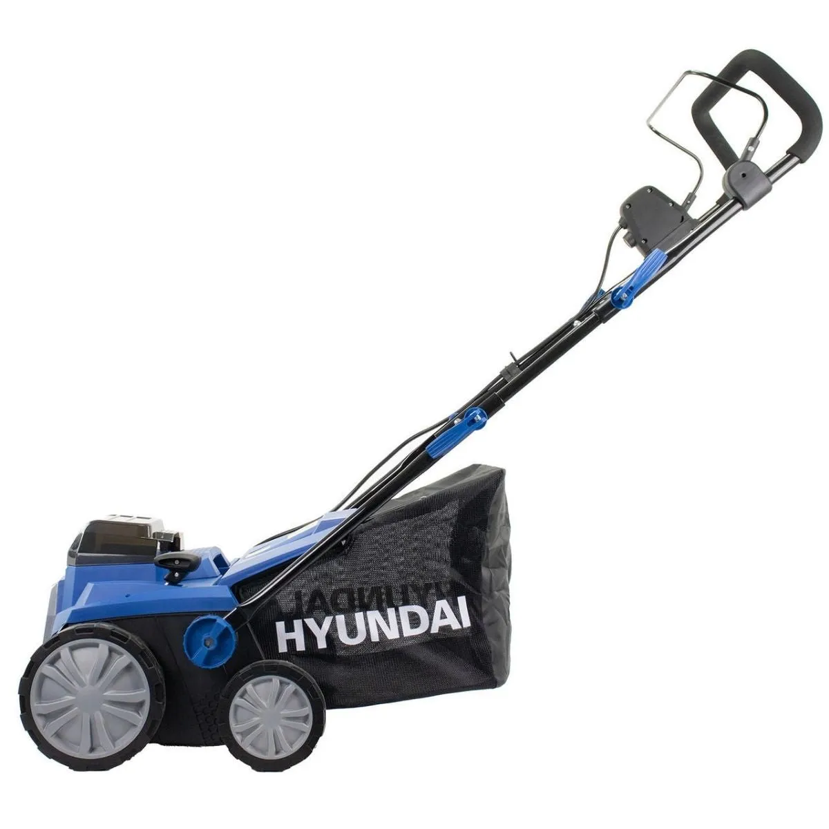 Hyundai HY2197 2 x 20V (40V) 380mm Brushless Artificial Grass Sweeper with 4Ah Batteries