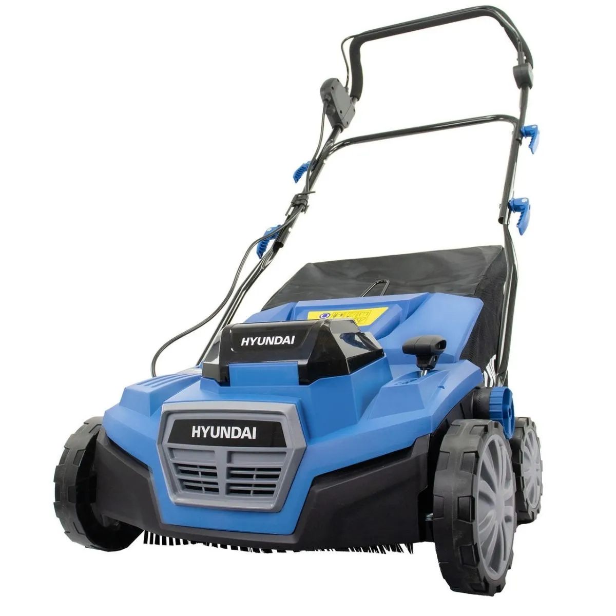 Hyundai HY2197 2 x 20V (40V) 380mm Brushless Artificial Grass Sweeper with 4Ah Batteries