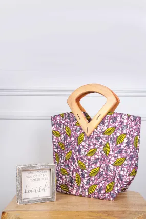 KELEMA African Print Tote Bag