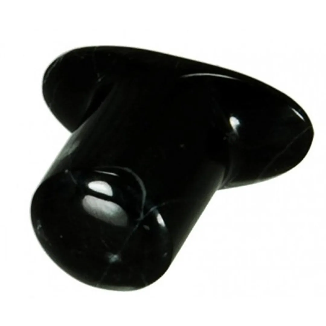 Labret Plug - Obsidian