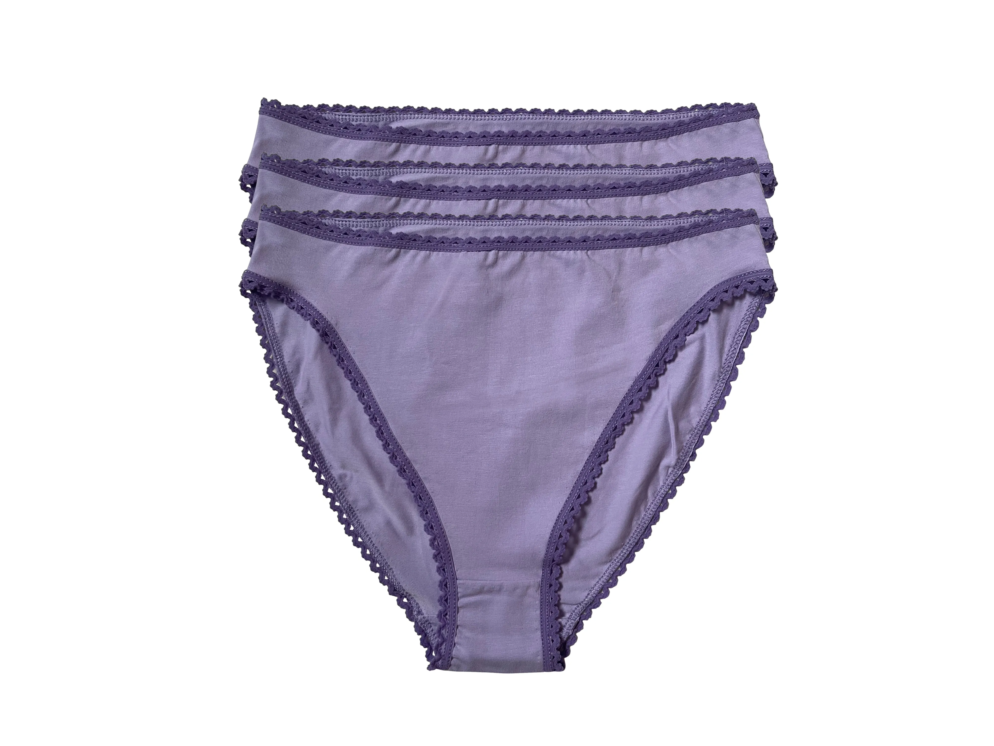 Lavender High Leg Brief