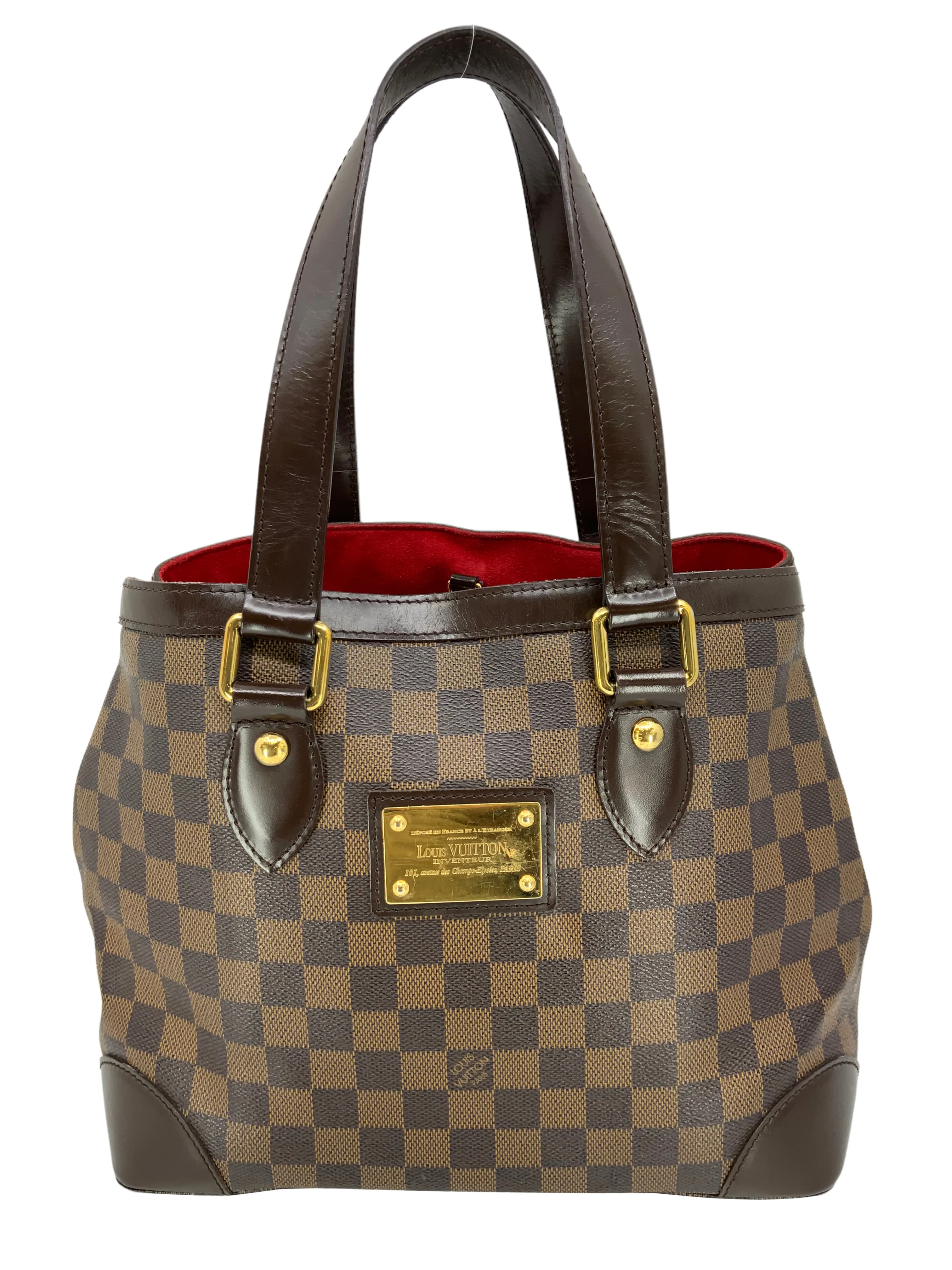 Louis Vuitton Damier Ebene Hampstead PM Bag