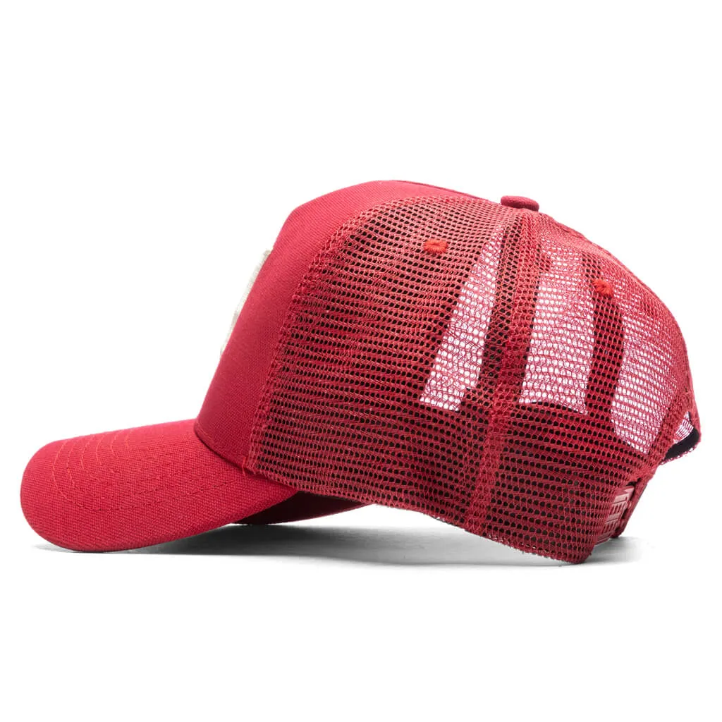 MA Logo Trucker Hat - Red