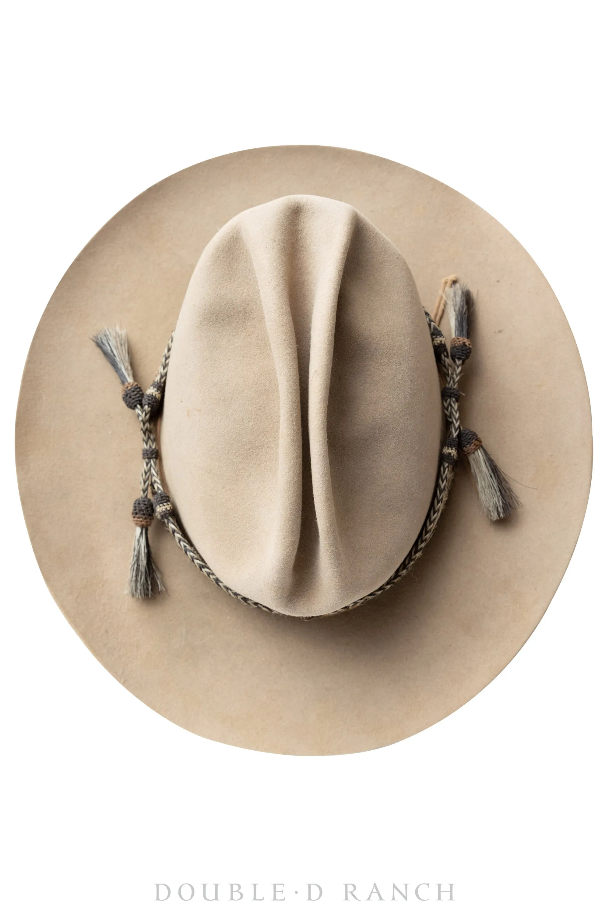 Miscellaneous, Hat, Vintage, 101 Ranch, 18X, Horsehair Band, Attributed to Bill Pickett, Antique, 766