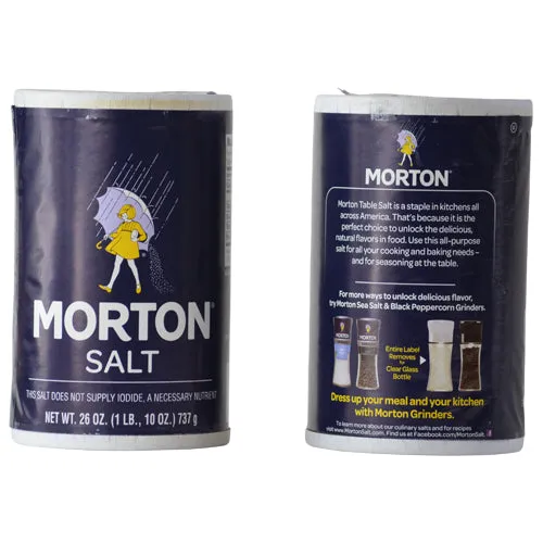 Morton Salt Stash Container