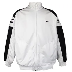 Nike 90s Embroidered Spellout Swoosh Trackjacket (L)