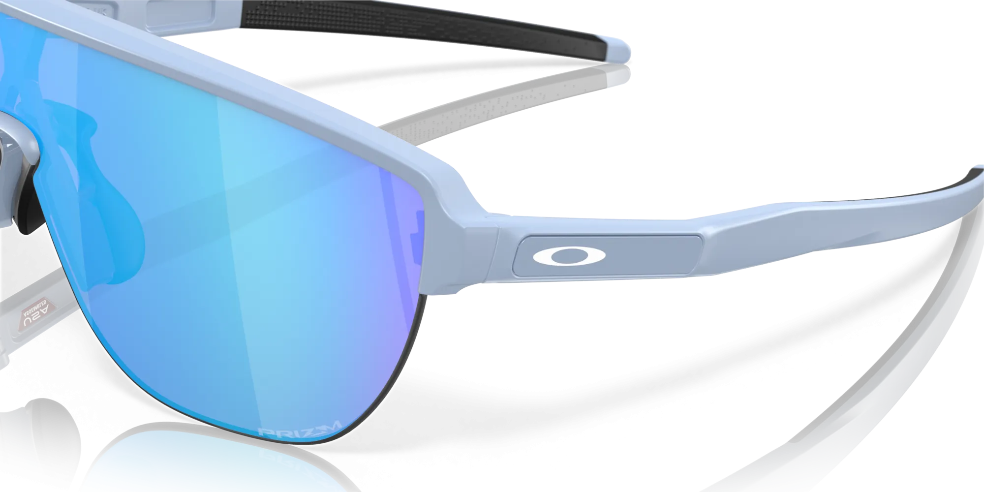 Oakley Corridor Prizm Sapphire Lenses Matte Stonewash Frame