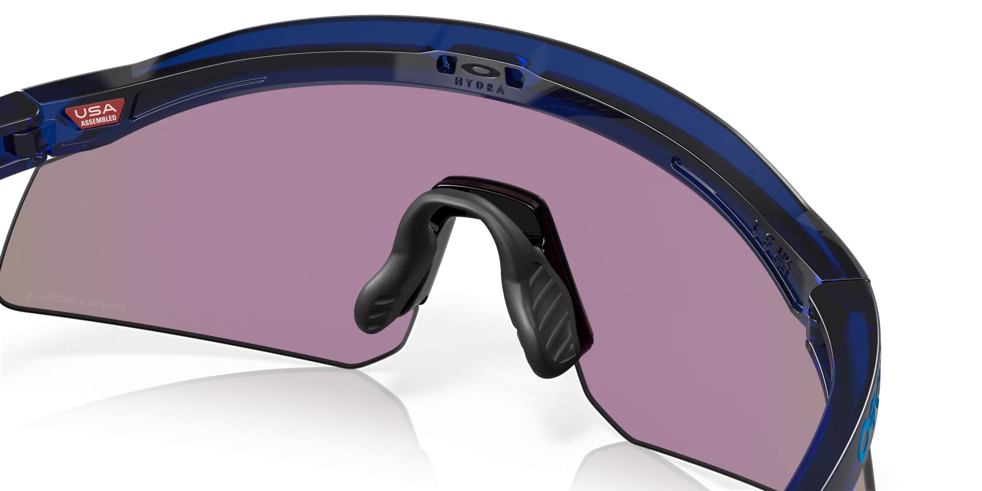 Oakley Hydra Crystal Prizm Jade Lenses Translucent Blue Frame