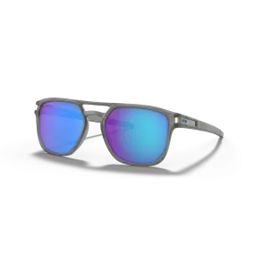 Oakley Latch Beta Prizm Sapphire Polarized Lenses Matte Grey Ink Frame