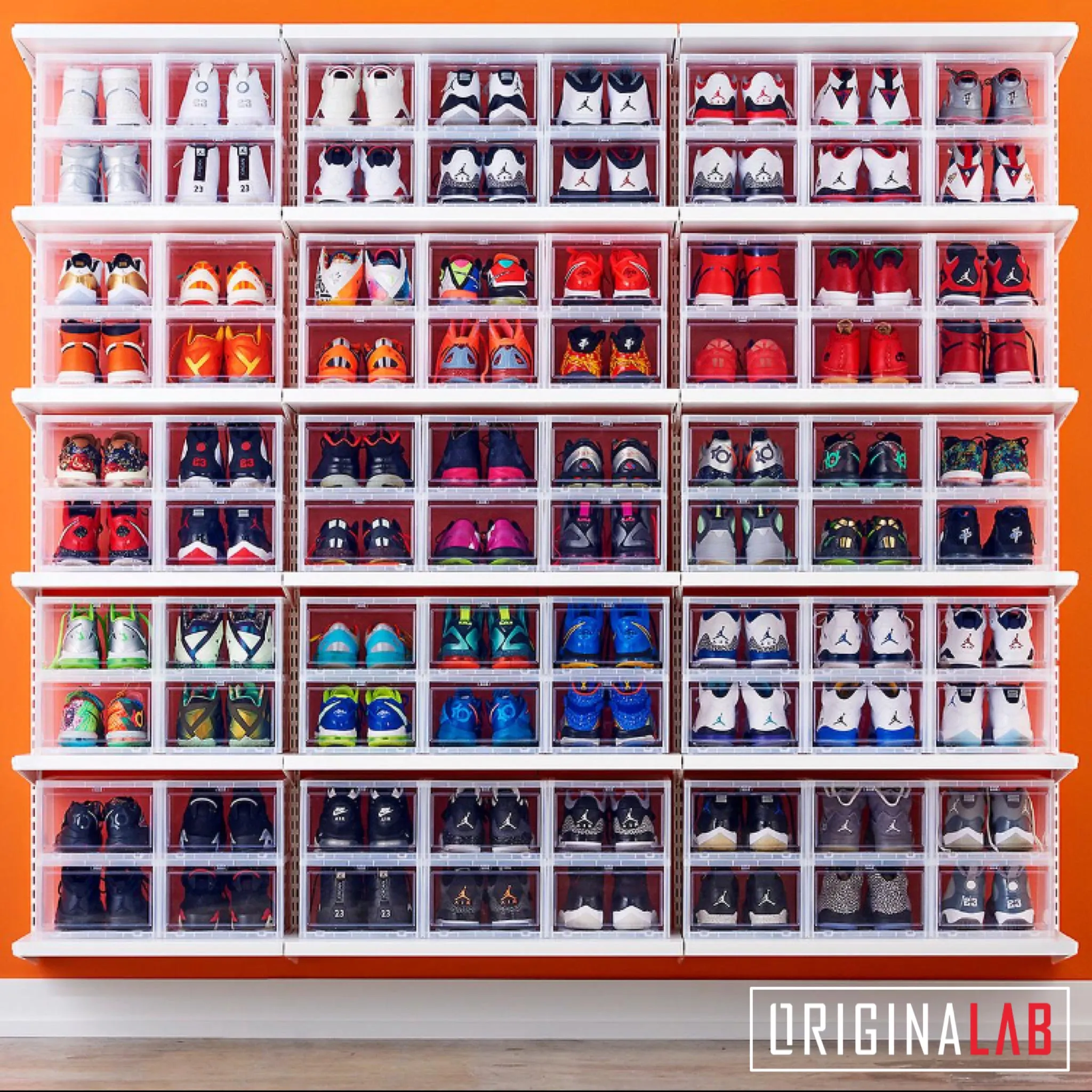 ORIGINALAB Premium Front Display Shoe Box Clear