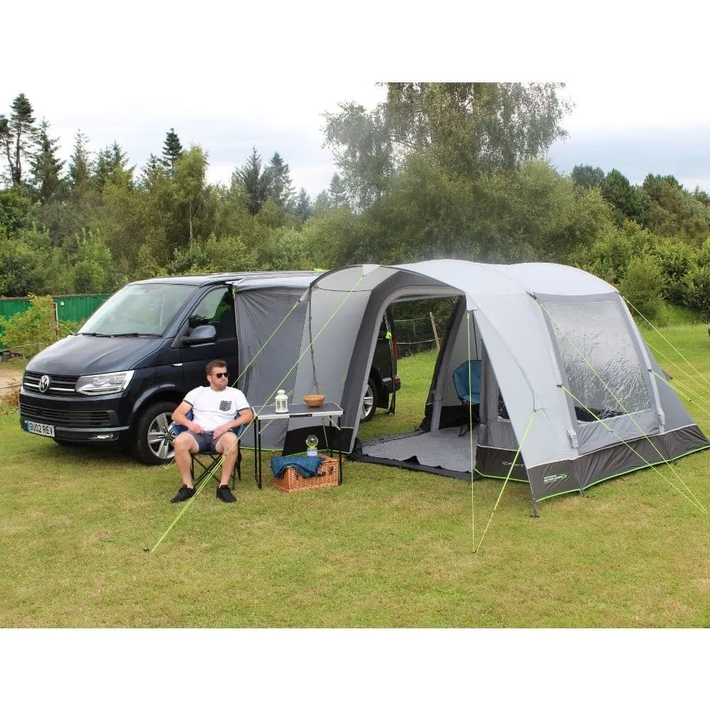 Outdoor Revolution Cayman Curl Air (Low/Mid) Inflatable Drive-Away Awning   Free Footprint (2024)