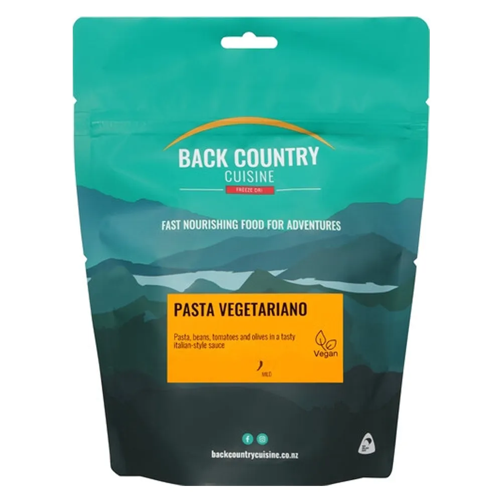 Pasta Vegetariano Freeze Dried Meal - Small Serve