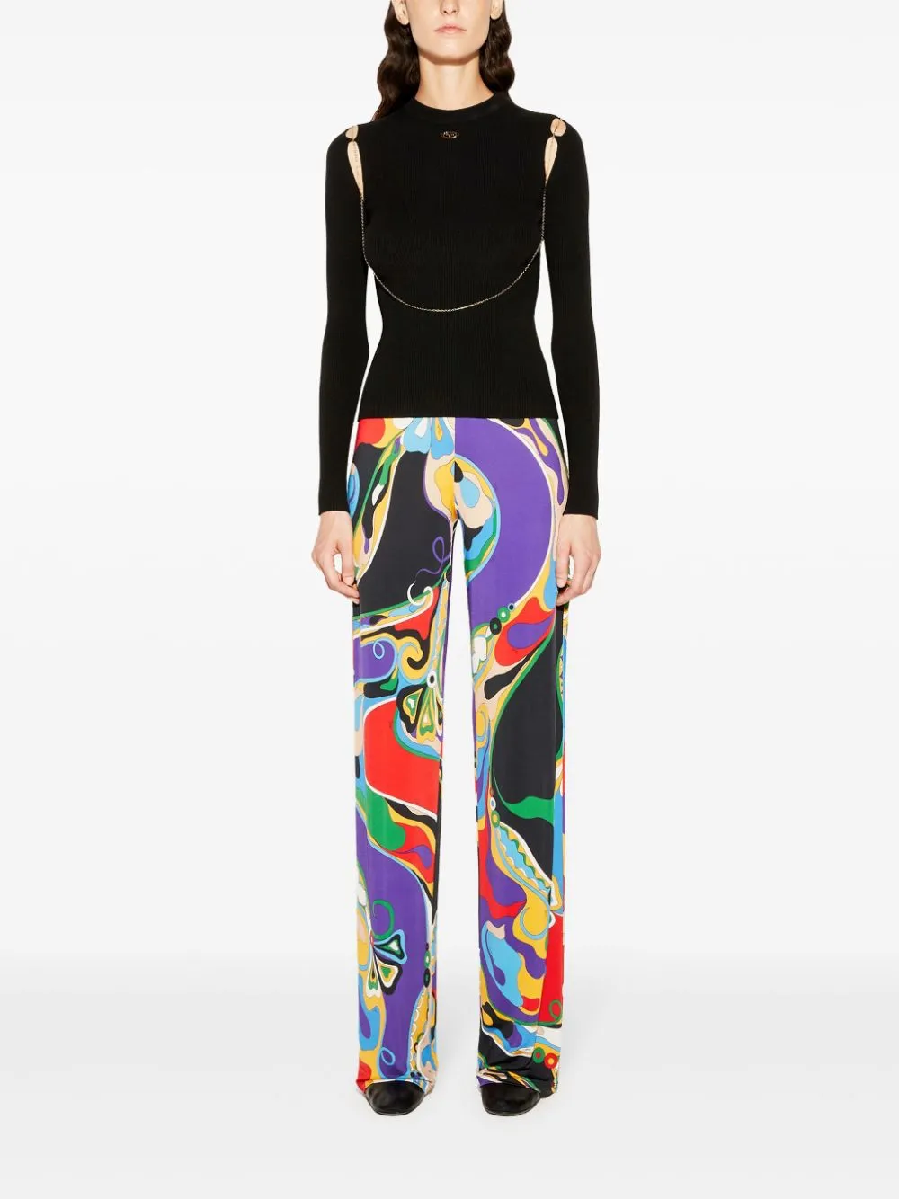 PRINTED TROUSERS