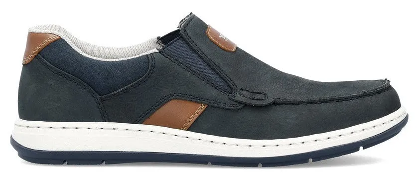 Rieker 17368-14 Mens Wide Fit Slip On Casual Shoe