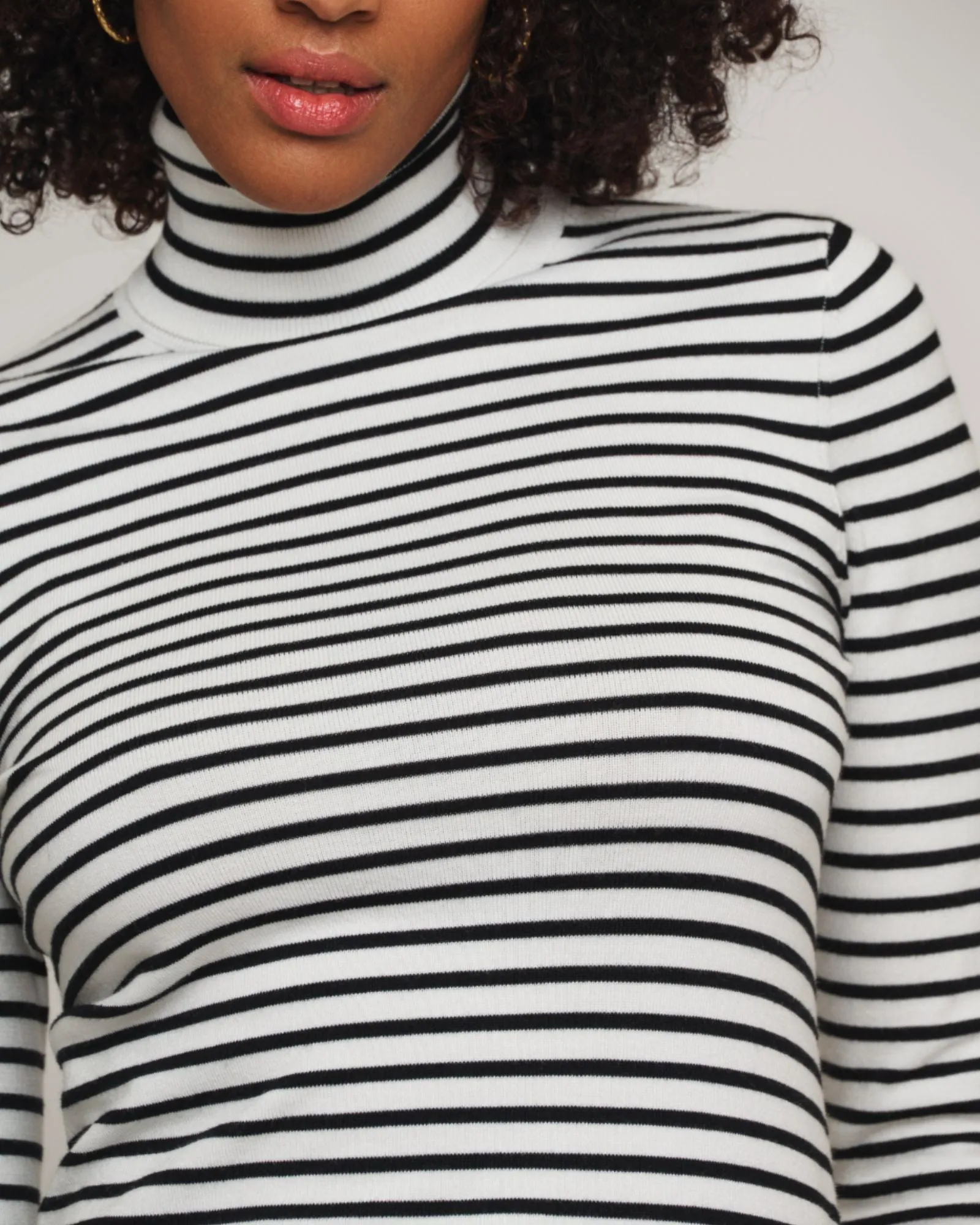 Rino & Pelle Anisa Stripped Turtleneck