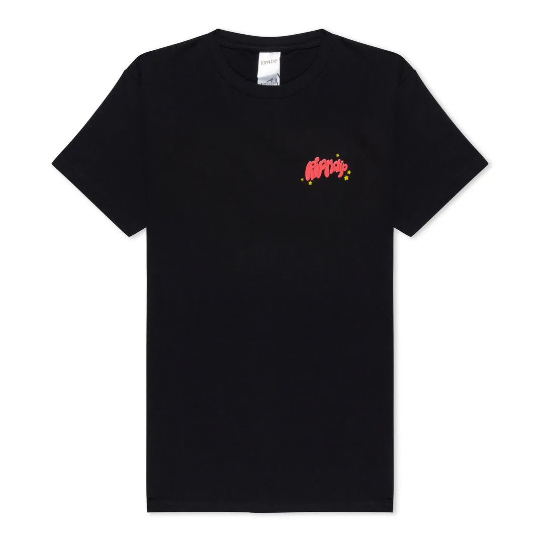 RIPNDIP SMASHED TEE-BLACK