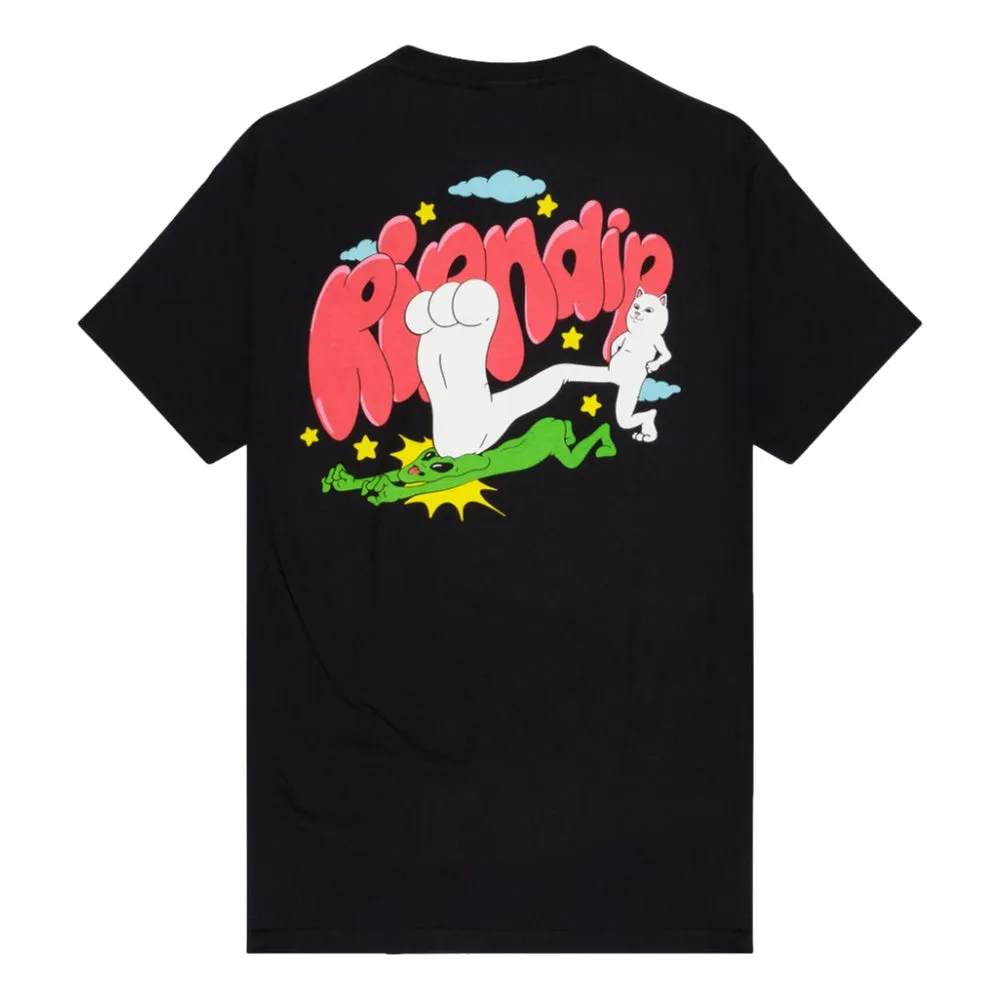 RIPNDIP SMASHED TEE-BLACK