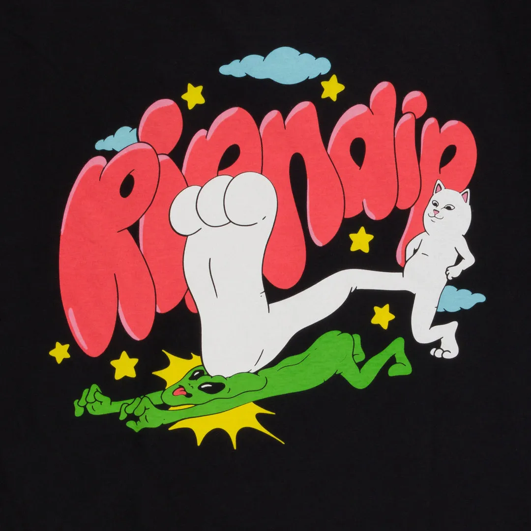 RIPNDIP SMASHED TEE-BLACK